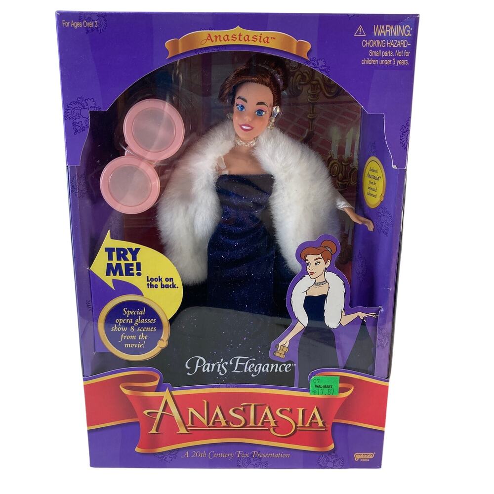 Vintage 90s Galoob 12" Paris Elegance Anastasia Doll #23004 (1997) NRFB